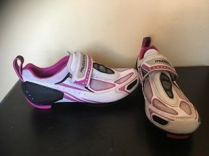 muddyfox tri100 ladies cycling shoes