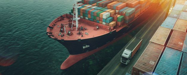 Transportation and logistics. Premium Photo