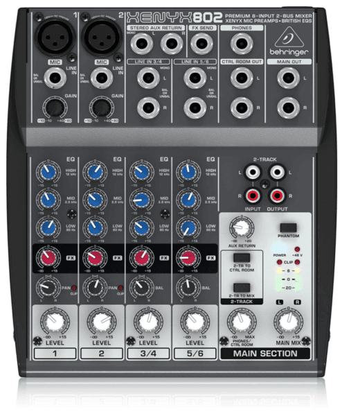 behringer xenyx q502usb not working