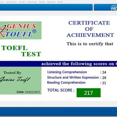 software genius toefl software genius toefl