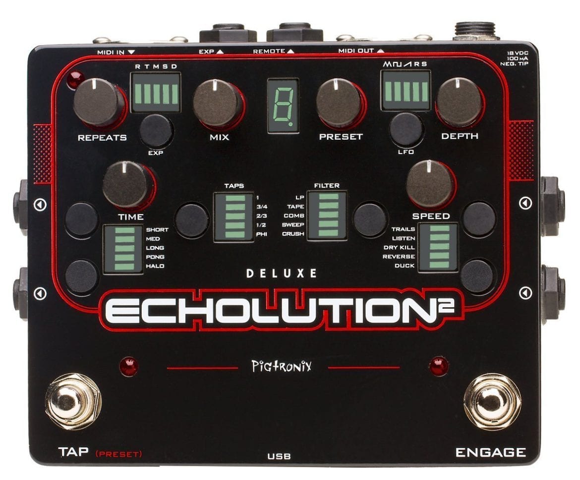 Pigtronix Echolution 2 Deluxe - Tonebox.com