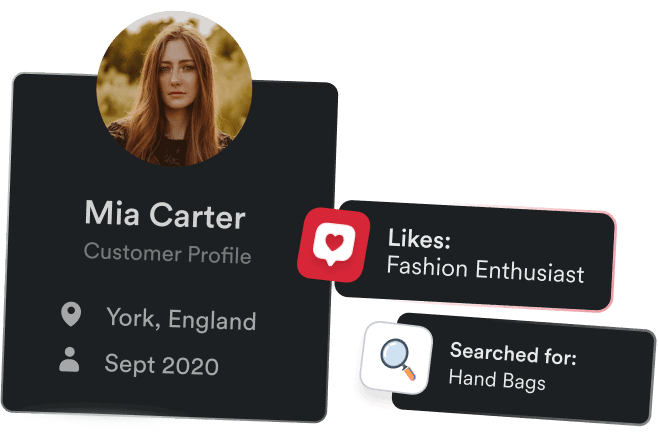 MoEngage Web Personalization Card Graphic