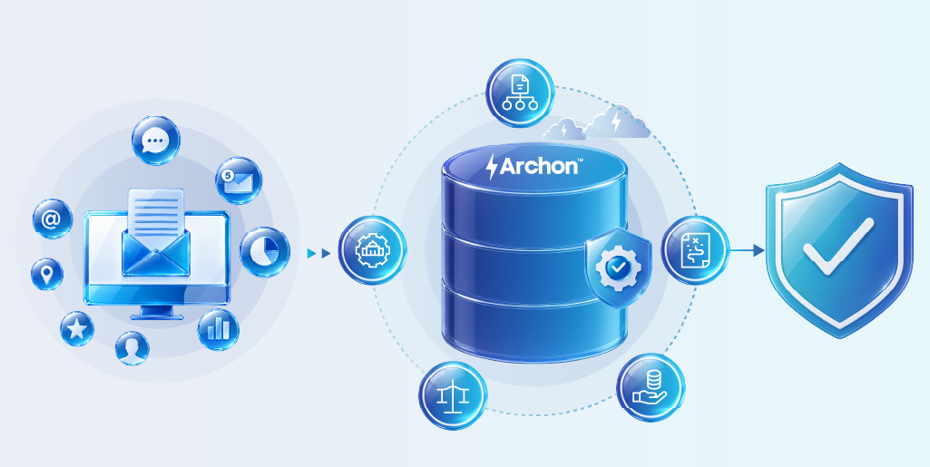 Archon helping businesses securely archive emails and meet regulatory data protection requirements.
