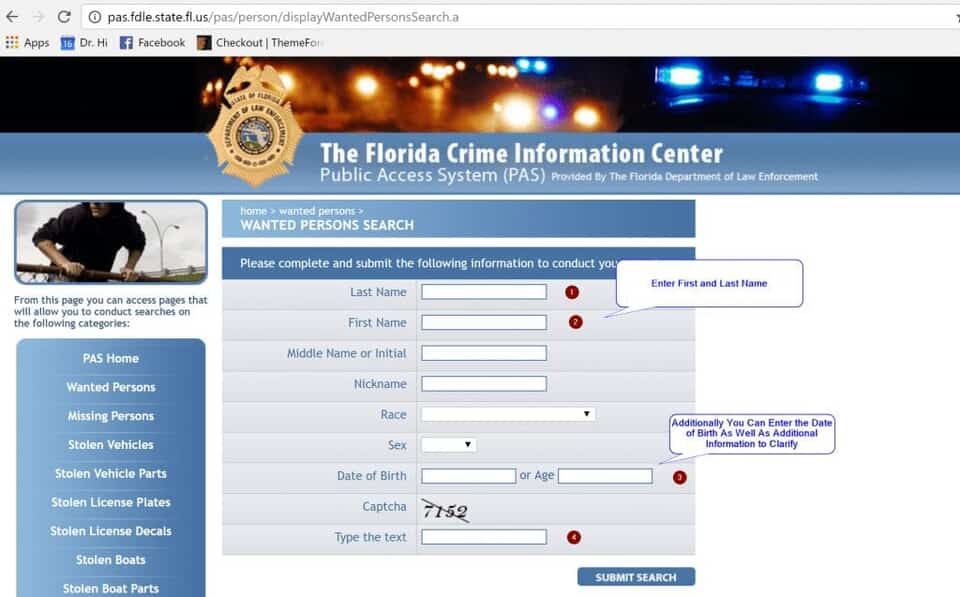 Outstanding Warrant