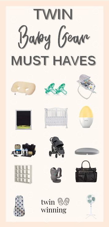 essential baby gear for twins