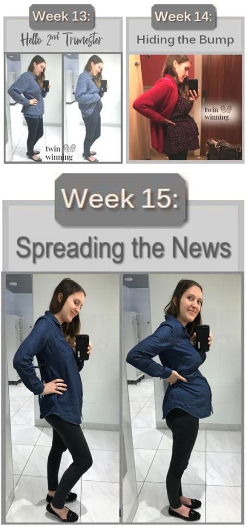 Twin Pregnancy Belly Week By Week Photos Twin Winning