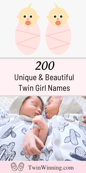0 Unique Twin Girl Names Twin Winning