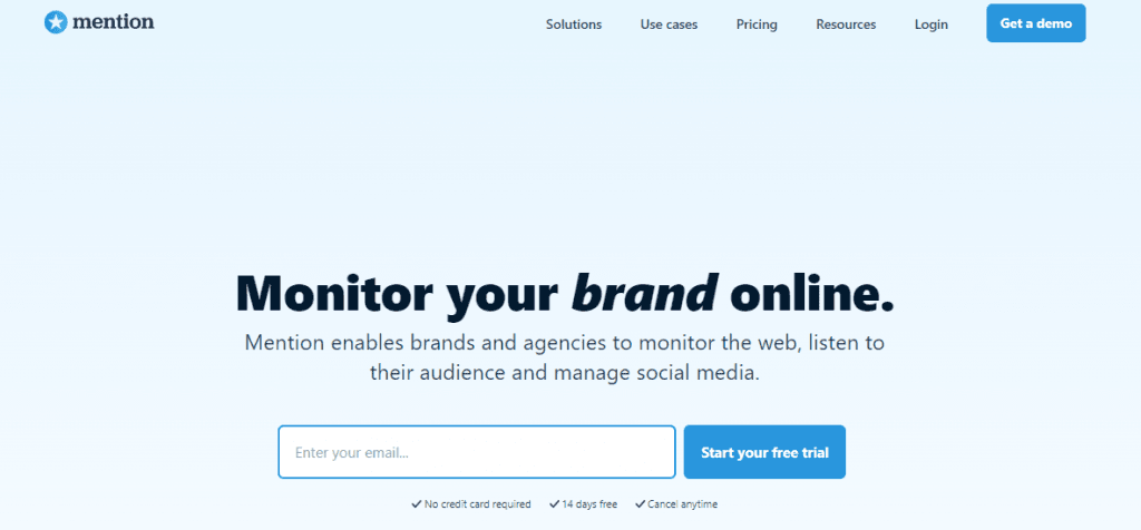 Mention Alternatives and Competitors