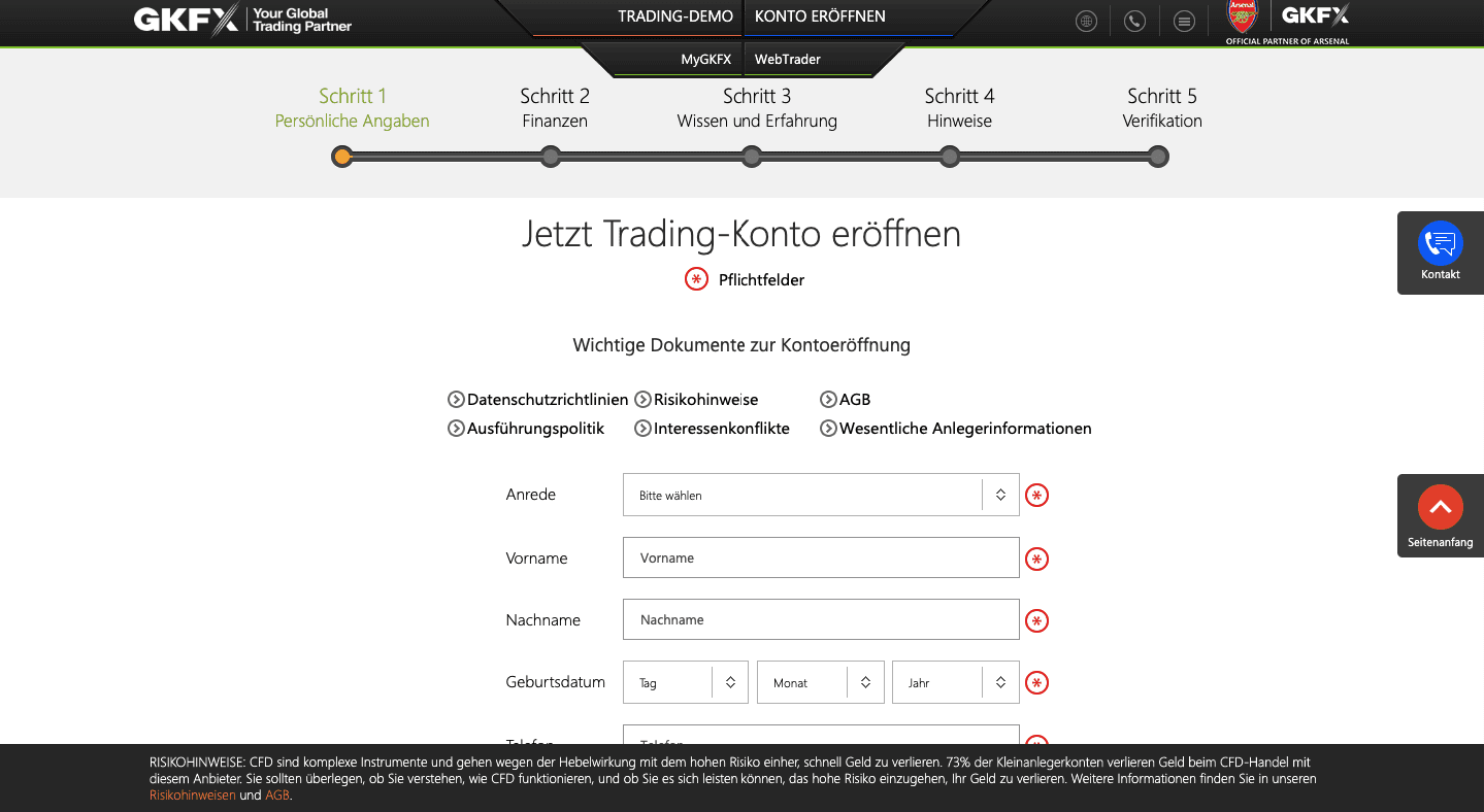 GKFX Erfahrungen: Der große Broker Test! 4 GKFX Erfahrungen: Der große Broker Test! 4